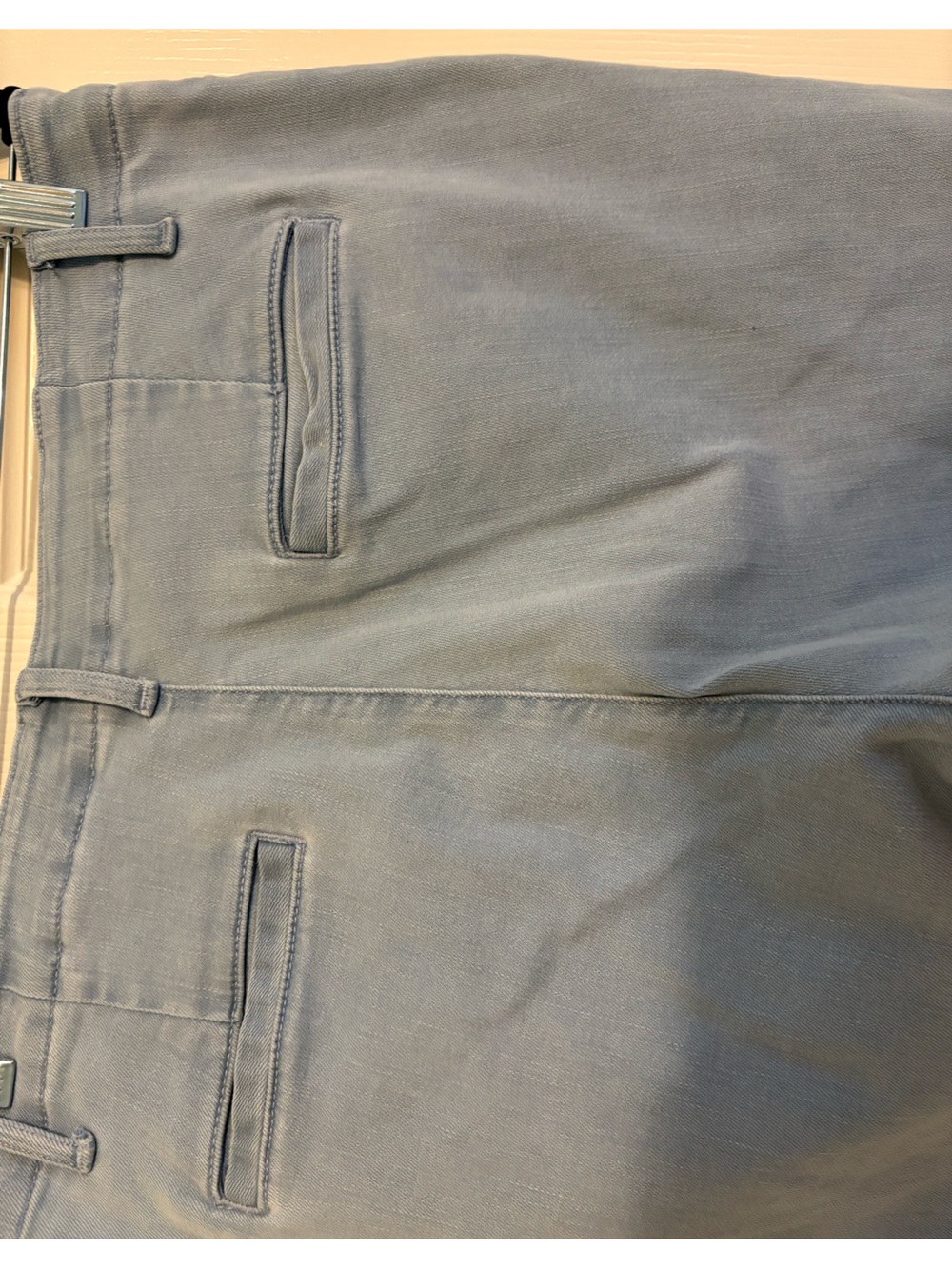 ✨ J. Jill Light Blue Denim Ankle Trouser Jeans Size 12 ✨ - Picture 6 of 11
